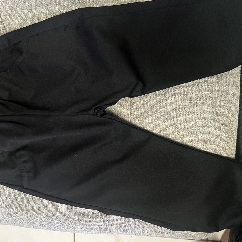 Black Matching Dress Set with Classic Design